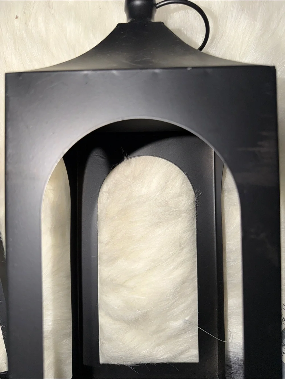 Black Metal Lantern - Home Accents
